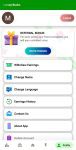 Survey Bucks profile menu