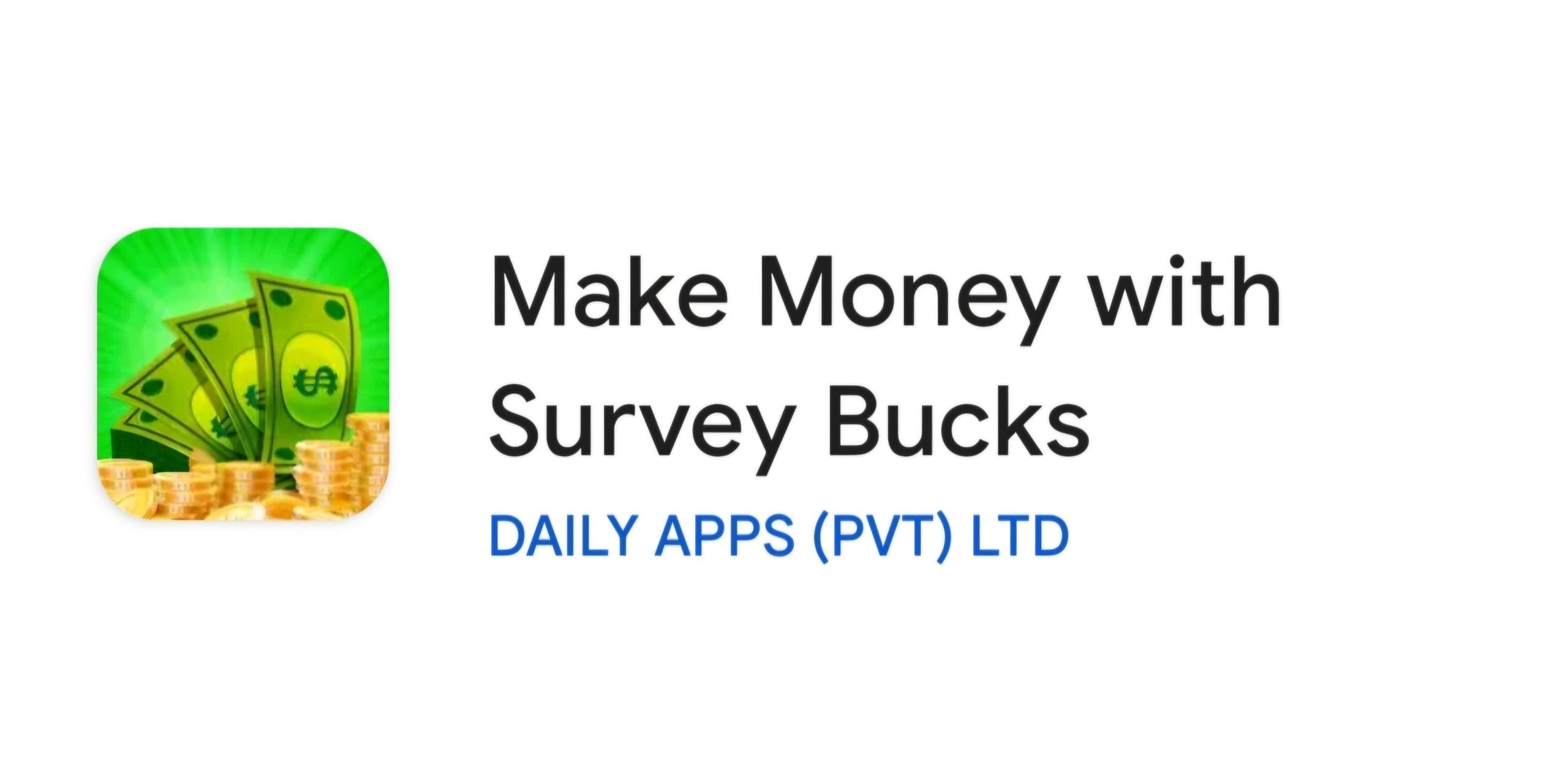 Survey Bucks app