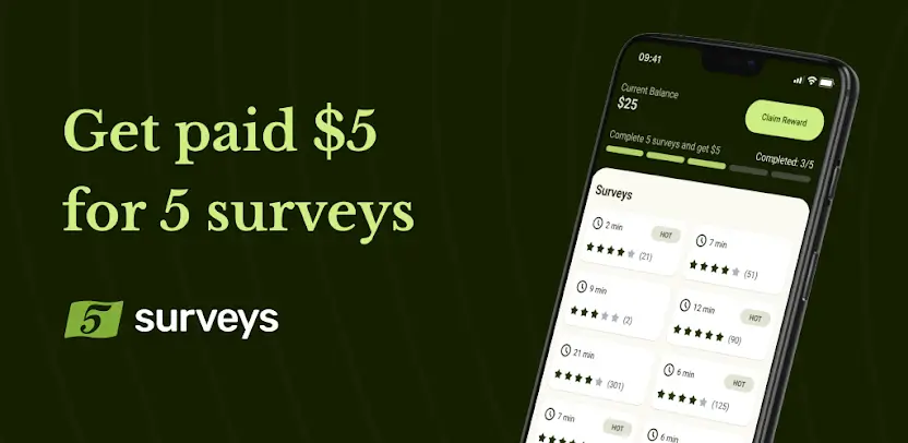 Five Surveys Referral Codes – Earn Money Fast