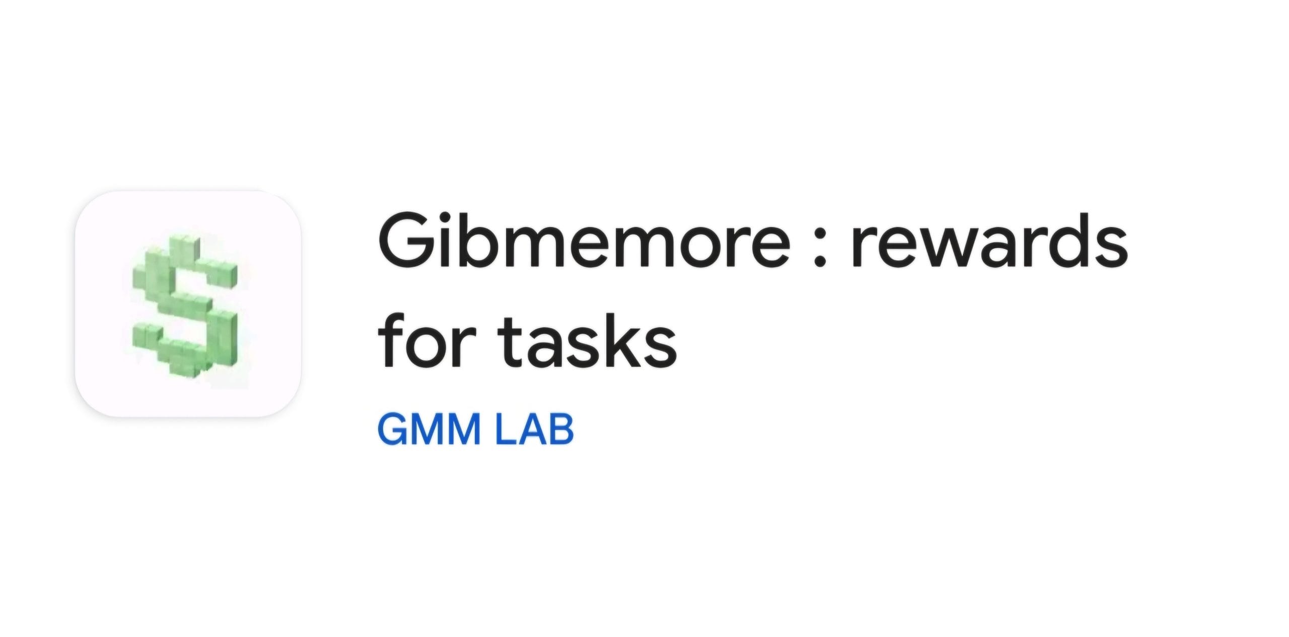Gibmemore app