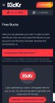Kickr free bucks