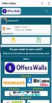 Offers Walls earn cash