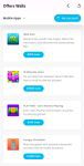 Offers Walls mobile apps