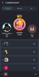 Quiz Rewards leaderboard