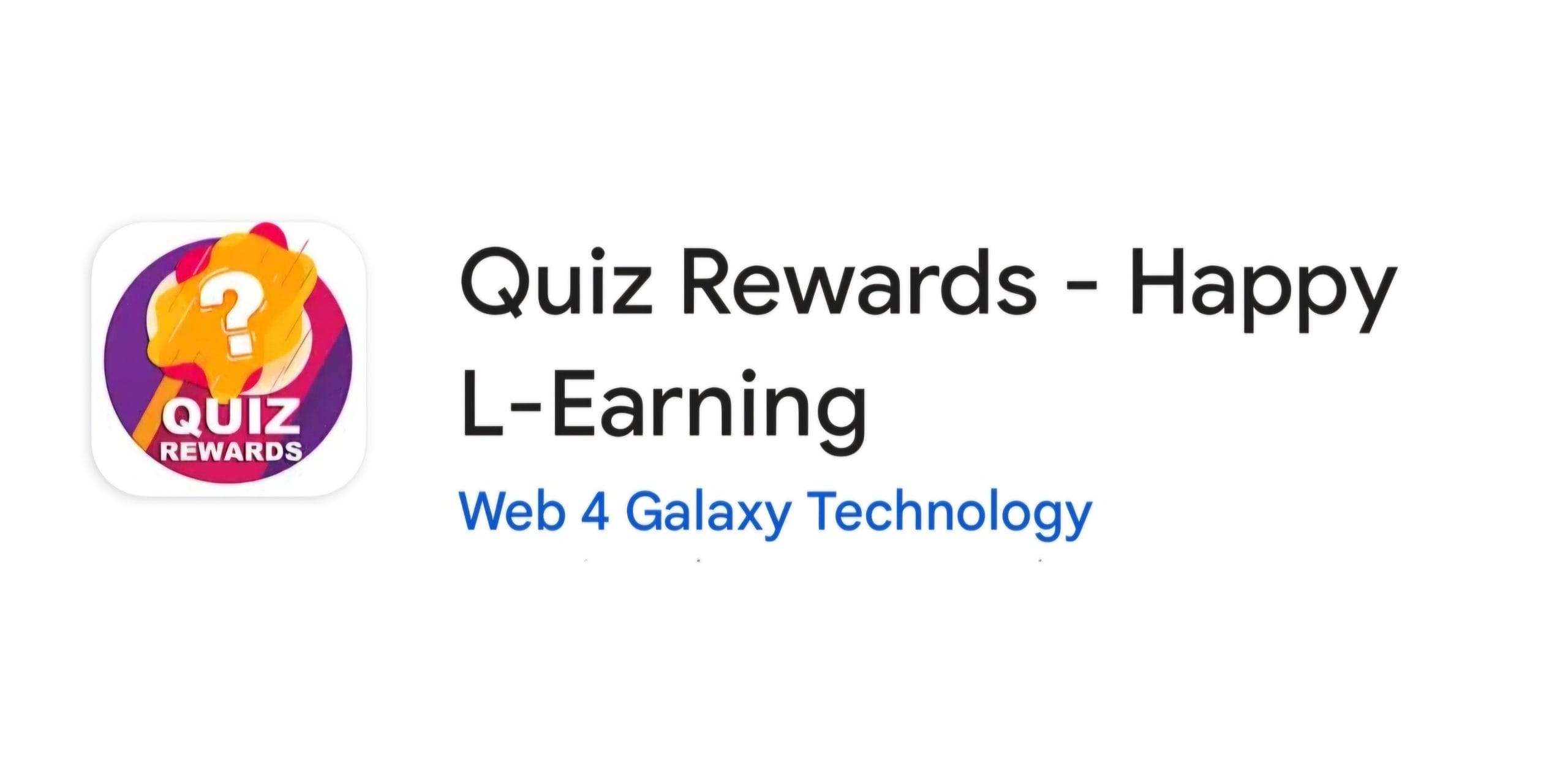 Quiz Rewards app