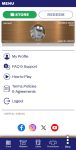 RealPrize profile menu