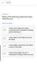 methinks survey questions