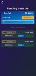 Crypto Shot cashout history