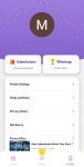 Fancy Giveaways profile menu