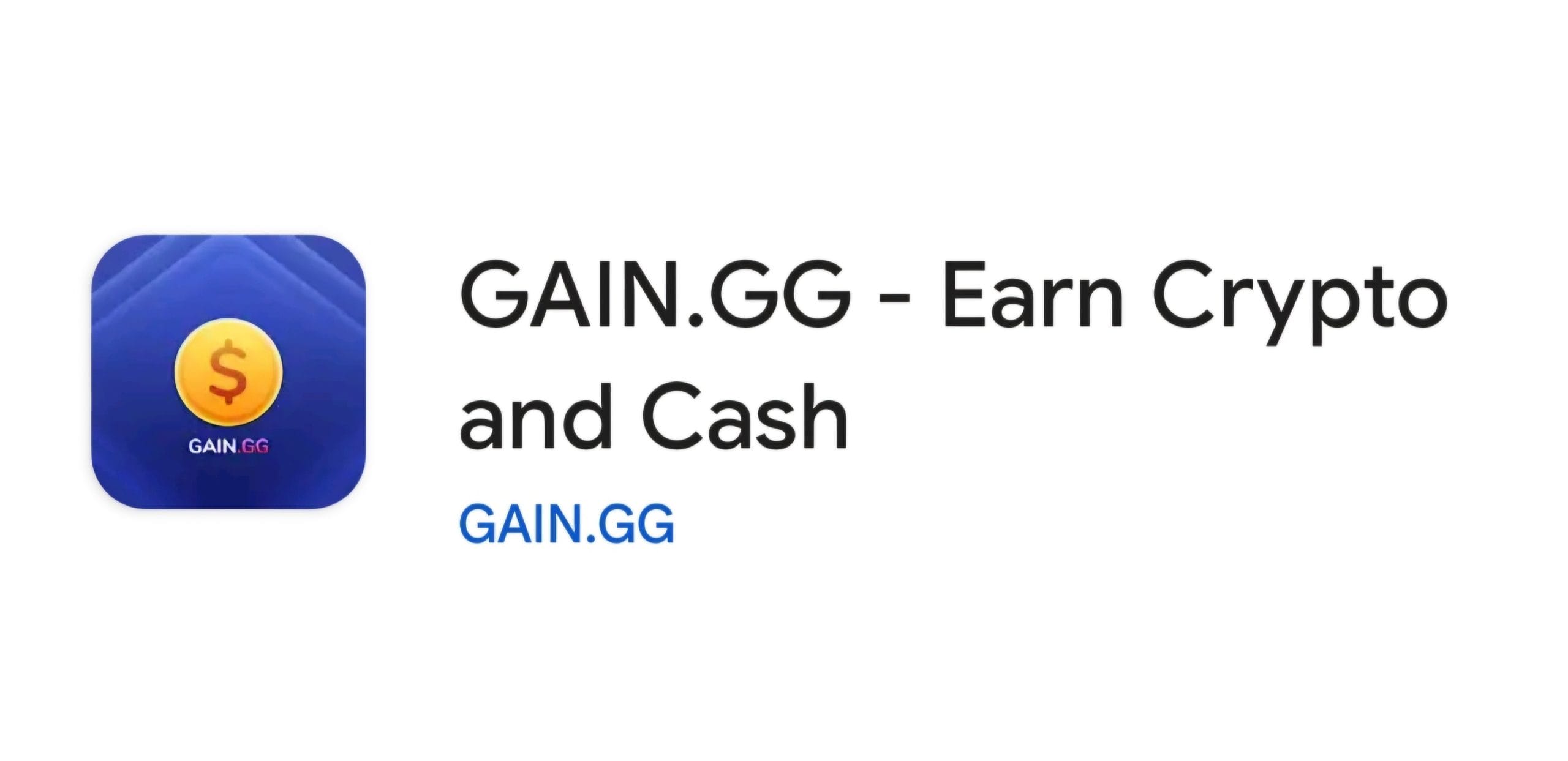 GAIN.GG app