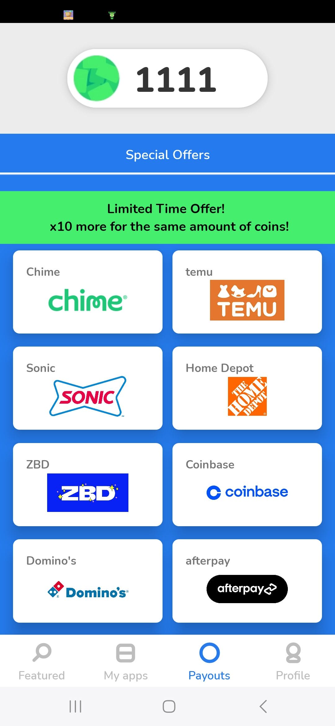 Money Well special offers