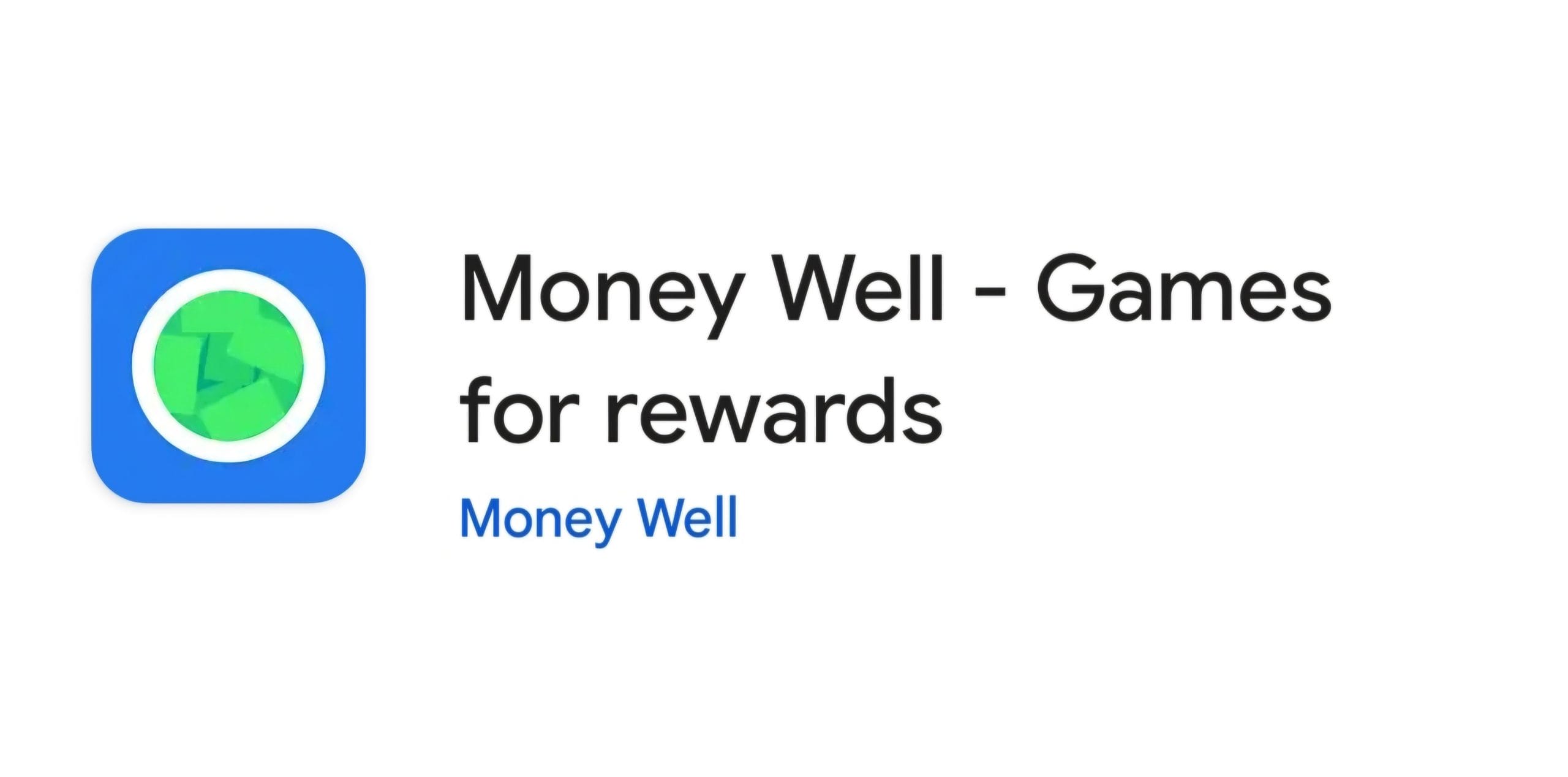 Money Well app