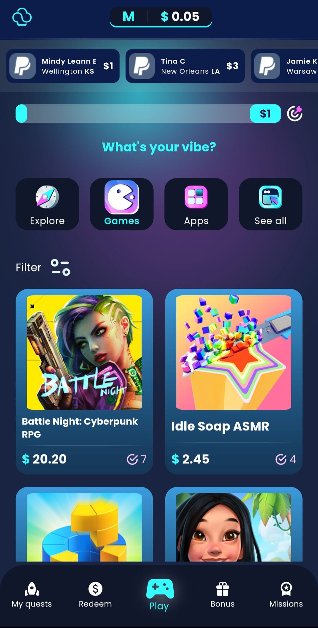 MyFreeApp play games