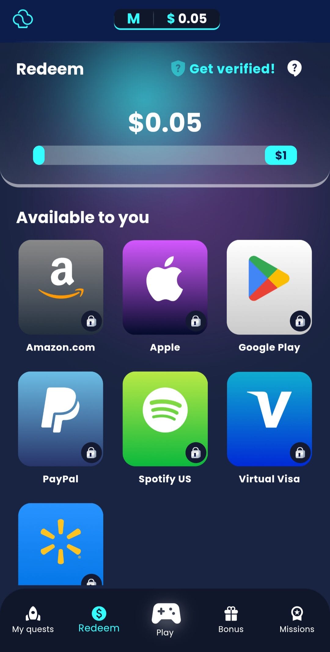 MyFreeApp cashout options