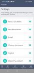 Pureprofile profile menu