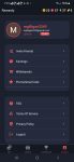 Rewardy profile menu