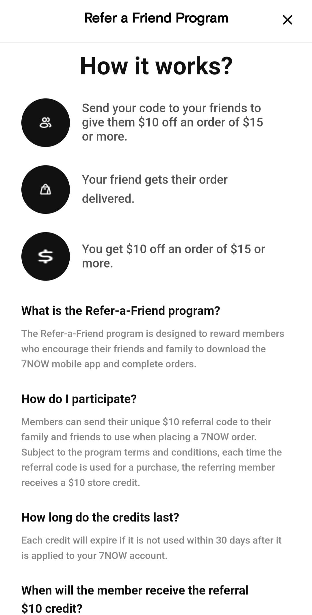 7NOW Refer-A-Friend