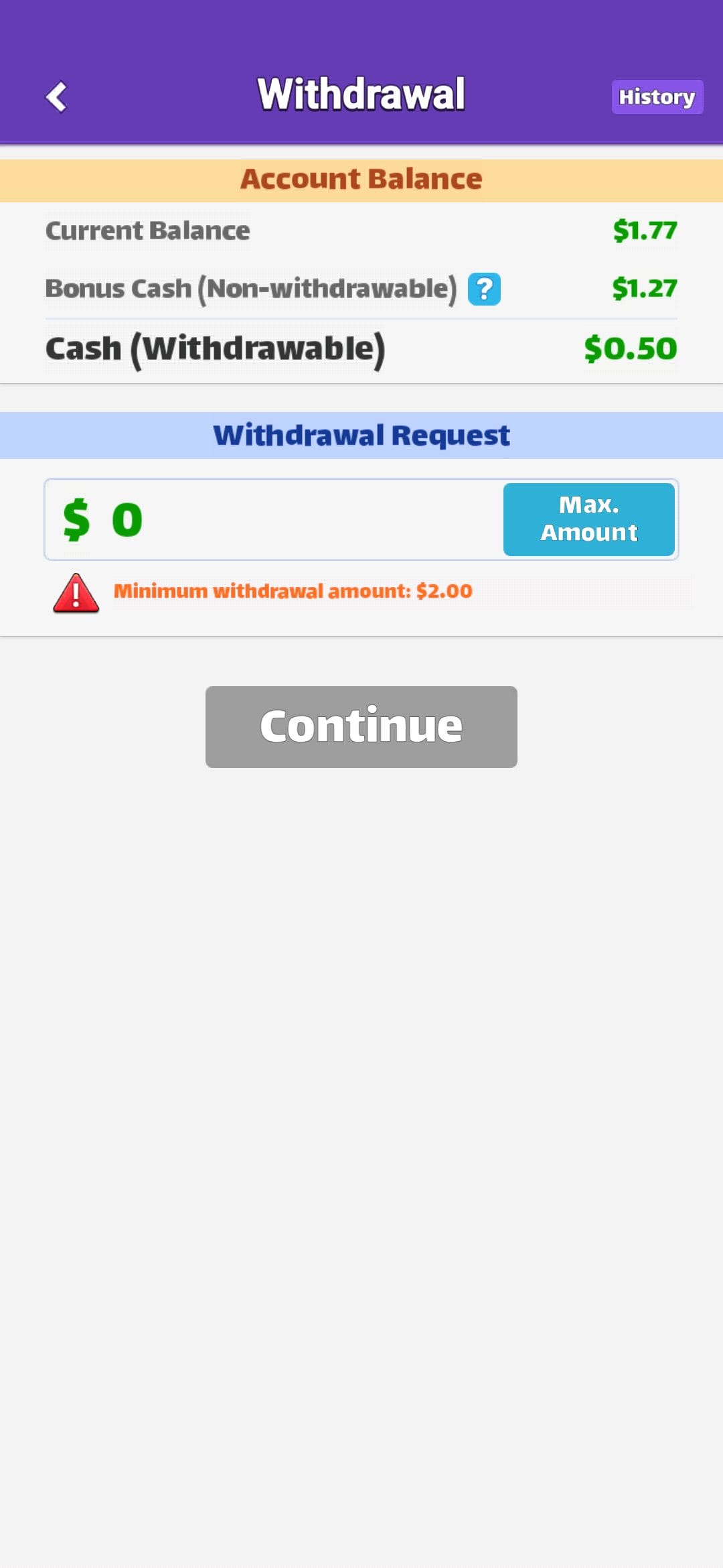 8 BALL STRIKE withdrawal cash