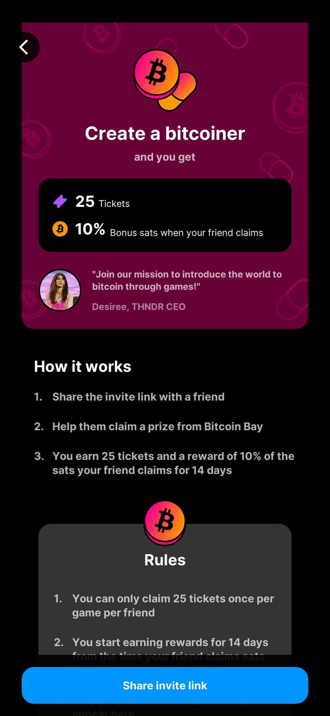 Bitcoin Bay referral code