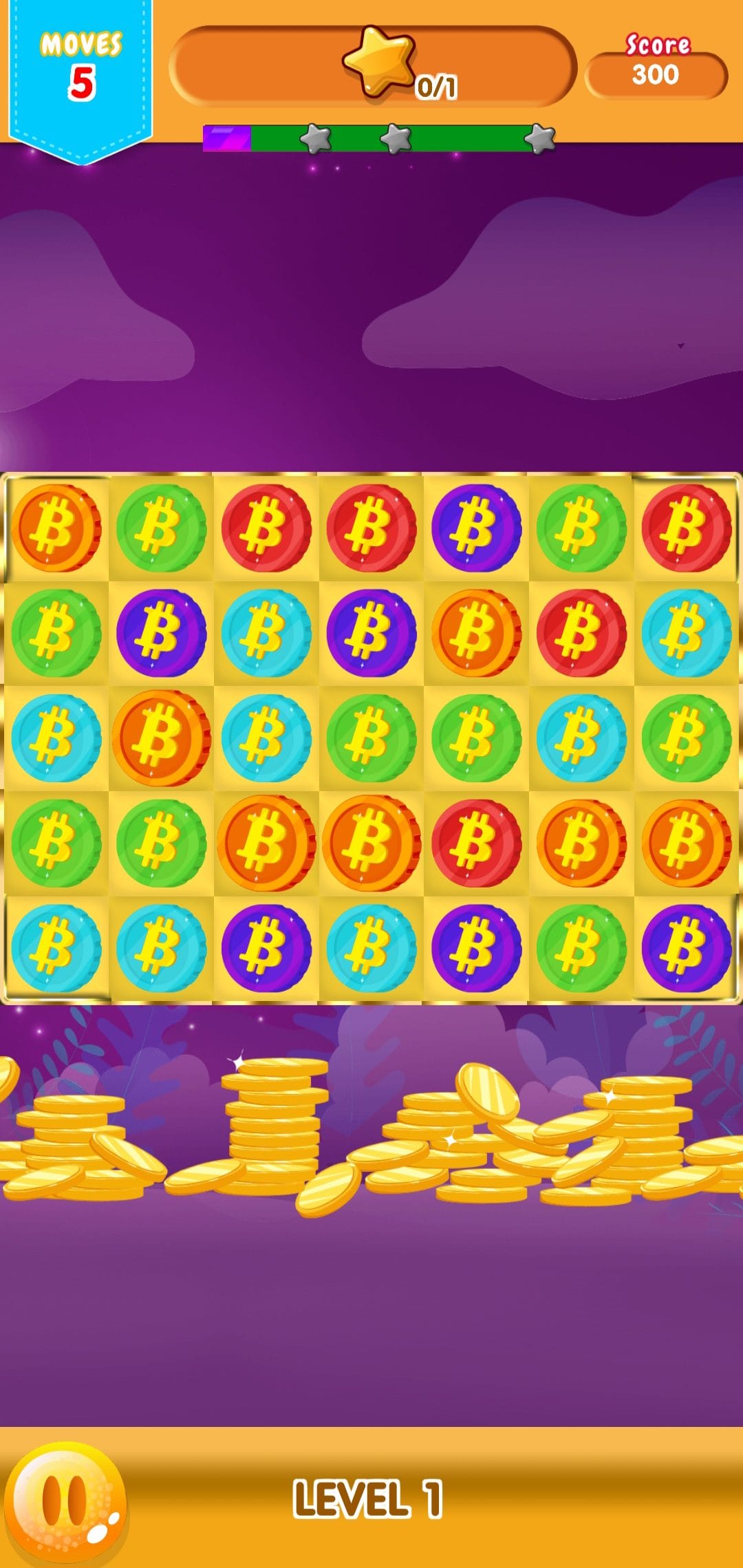 Bitcoin Blast match games