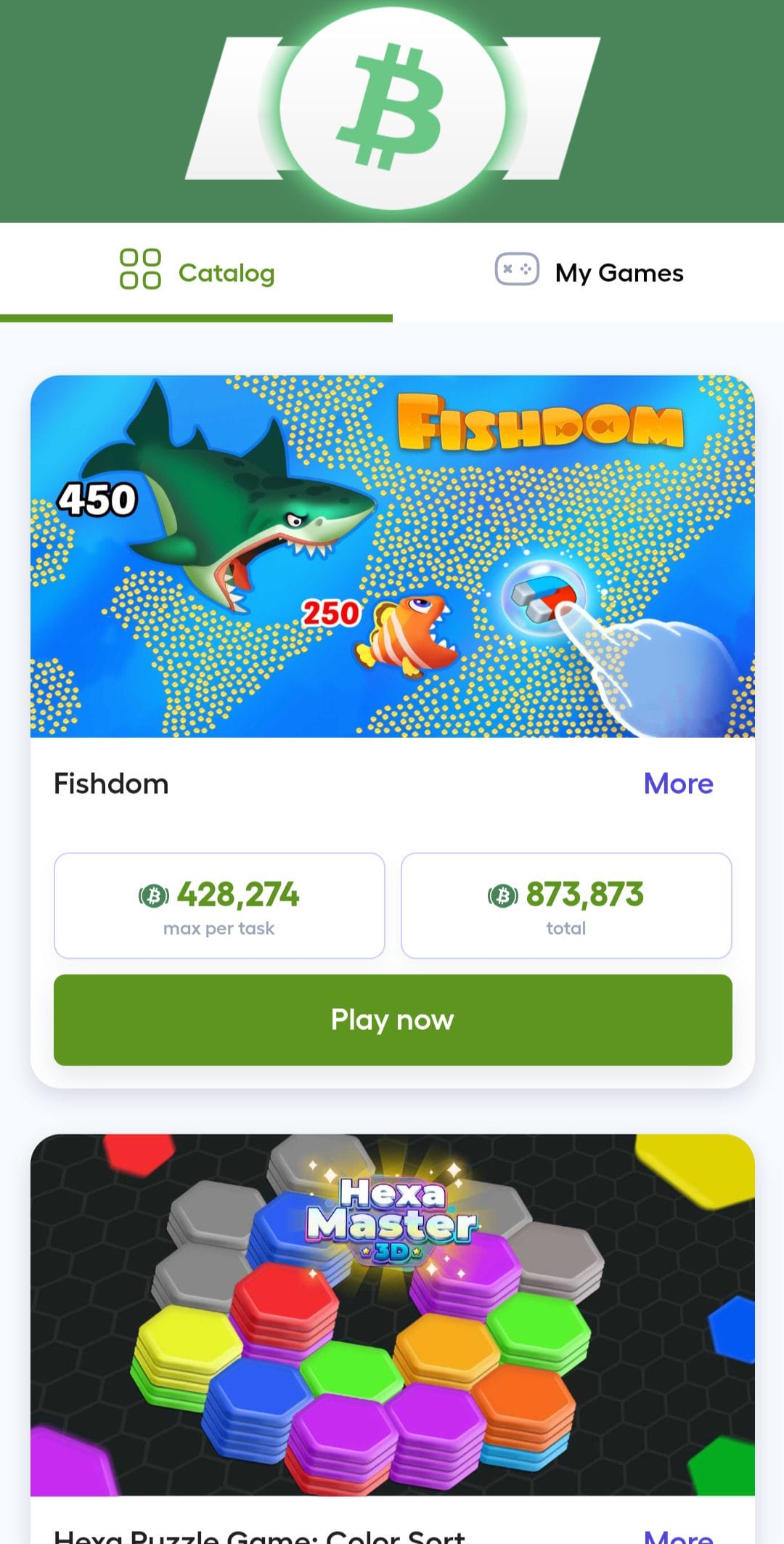 Bitcoin Cash Giveaway playtime games