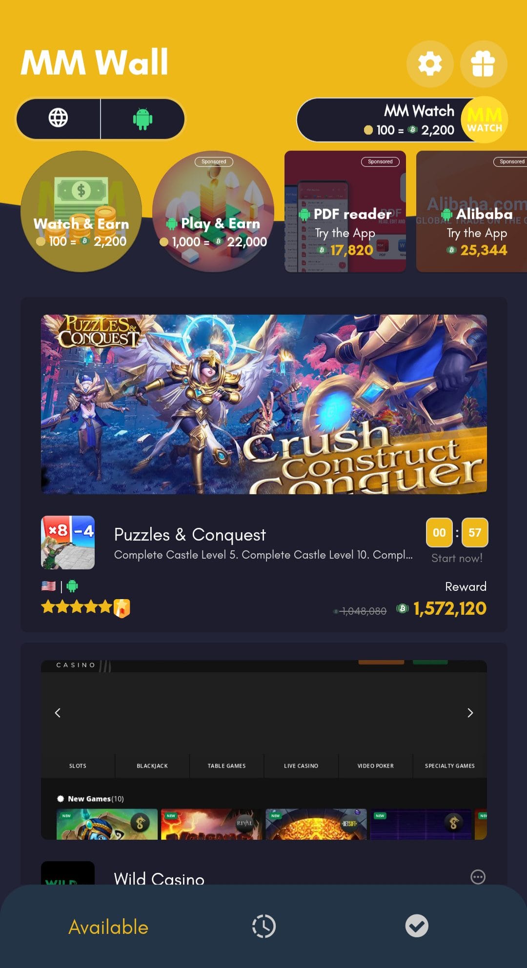Bitcoin Cash Giveaway MM wall