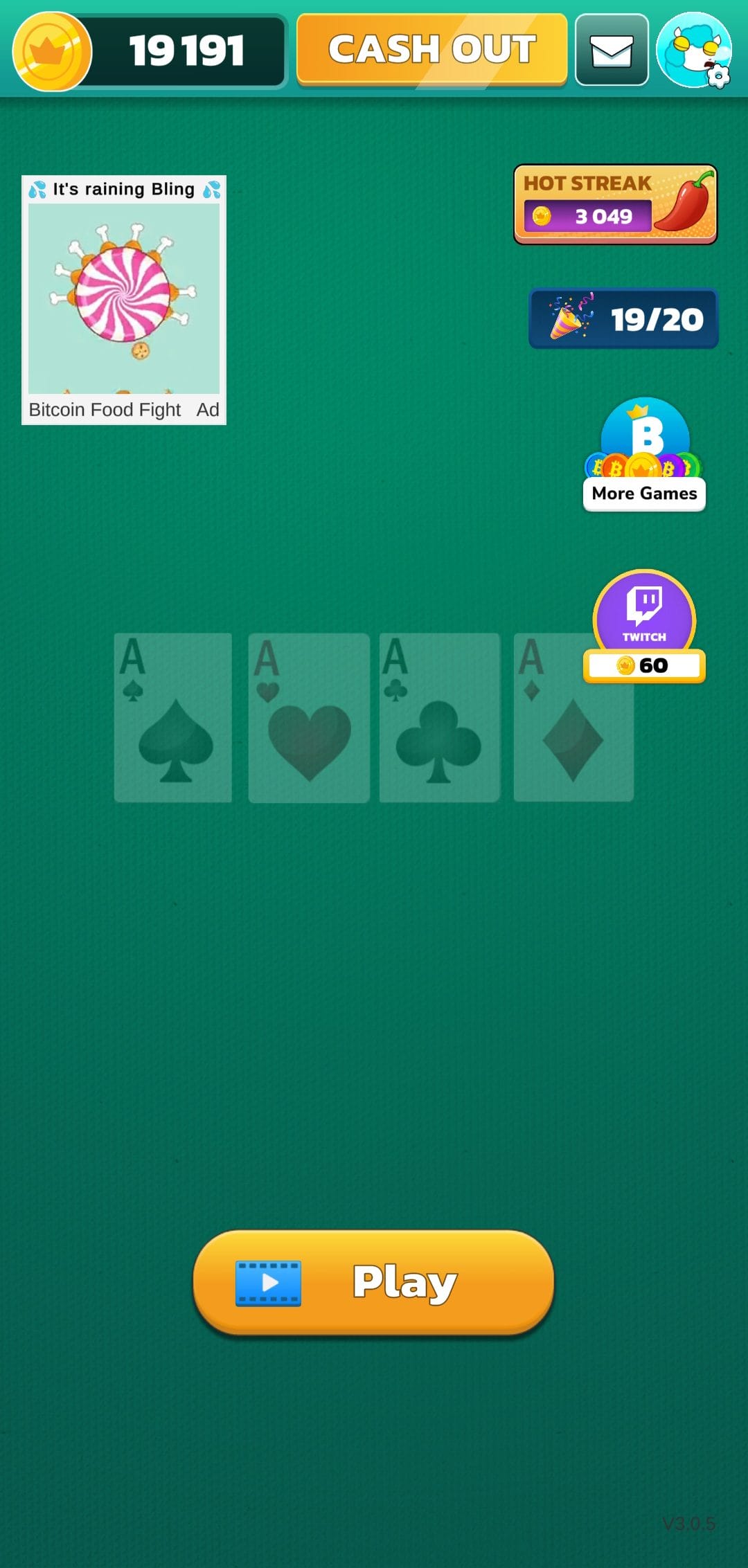Bitcoin Solitaire earn bitcoin
