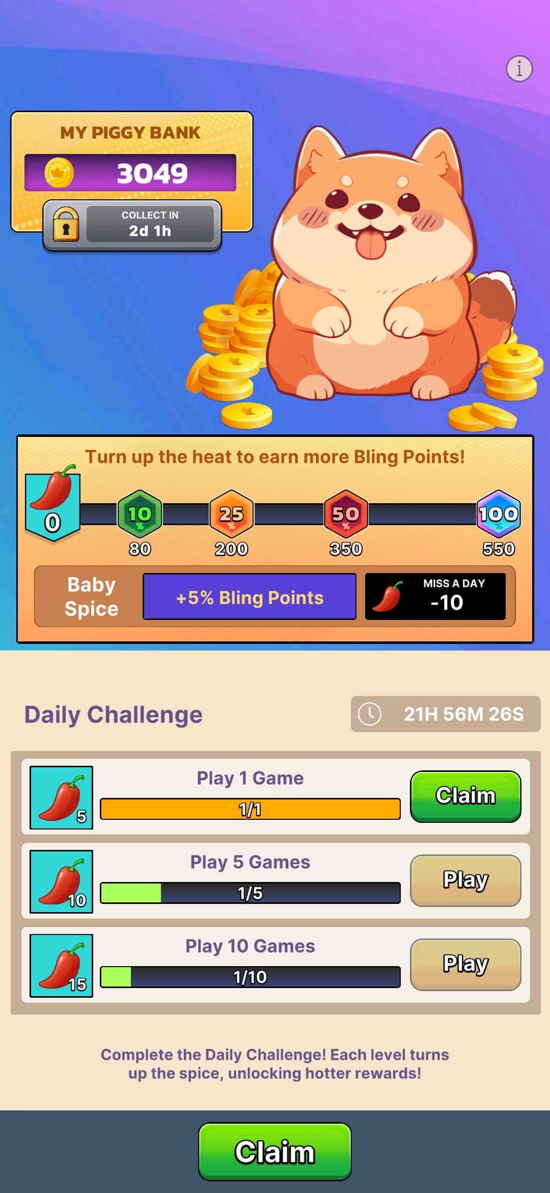 Bitcoin Solitaire hot streak