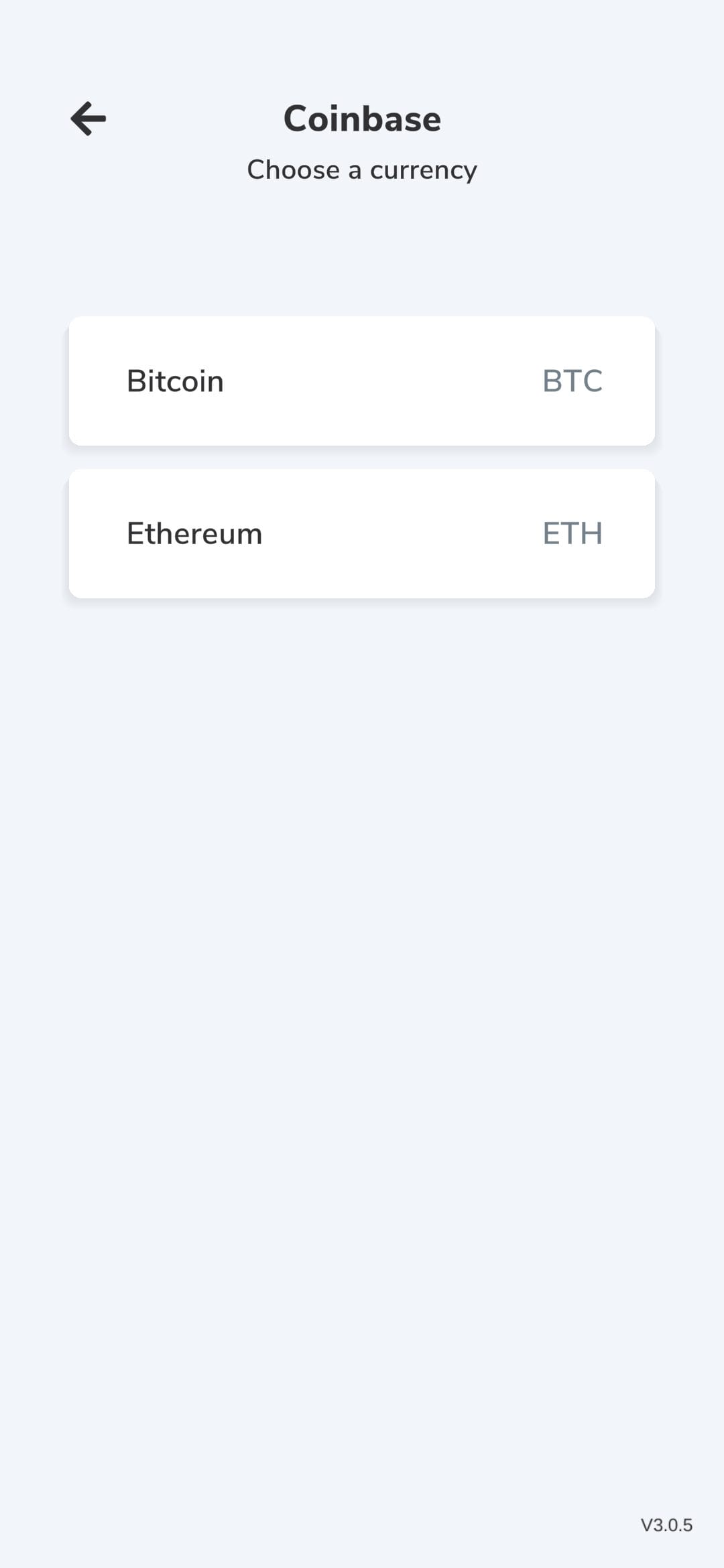 Bitcoin Solitaire crypto wallet