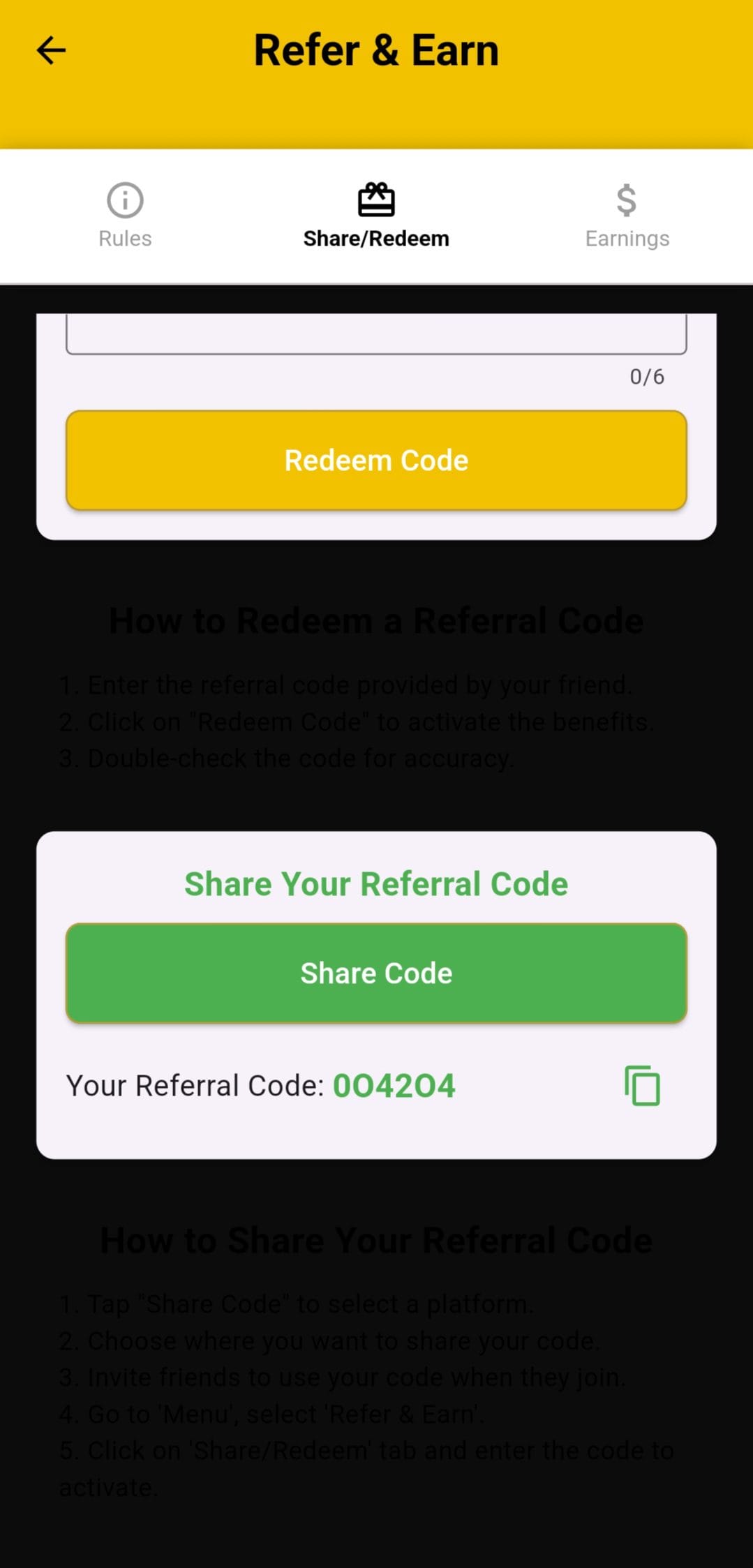 Cash Queen referral code
