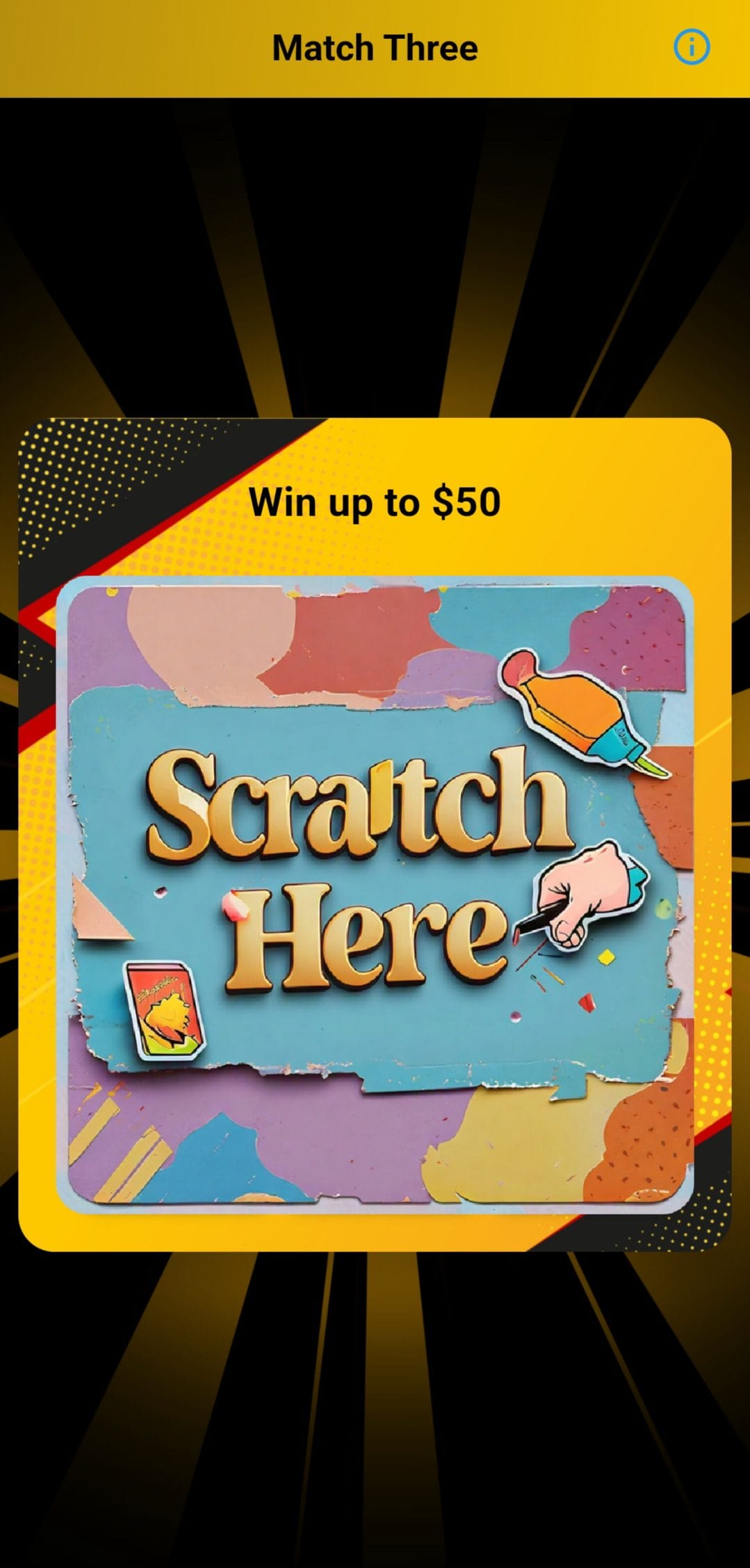 Cash Queen scratch to win