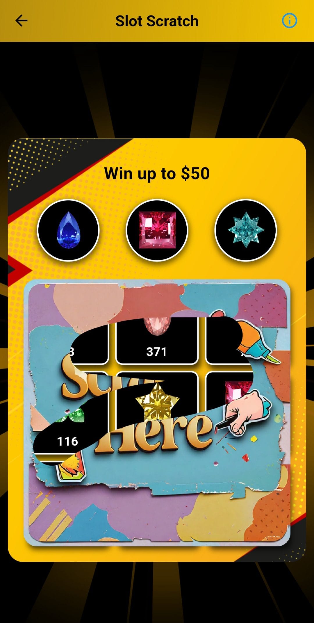 Cash Queen slot scratch game