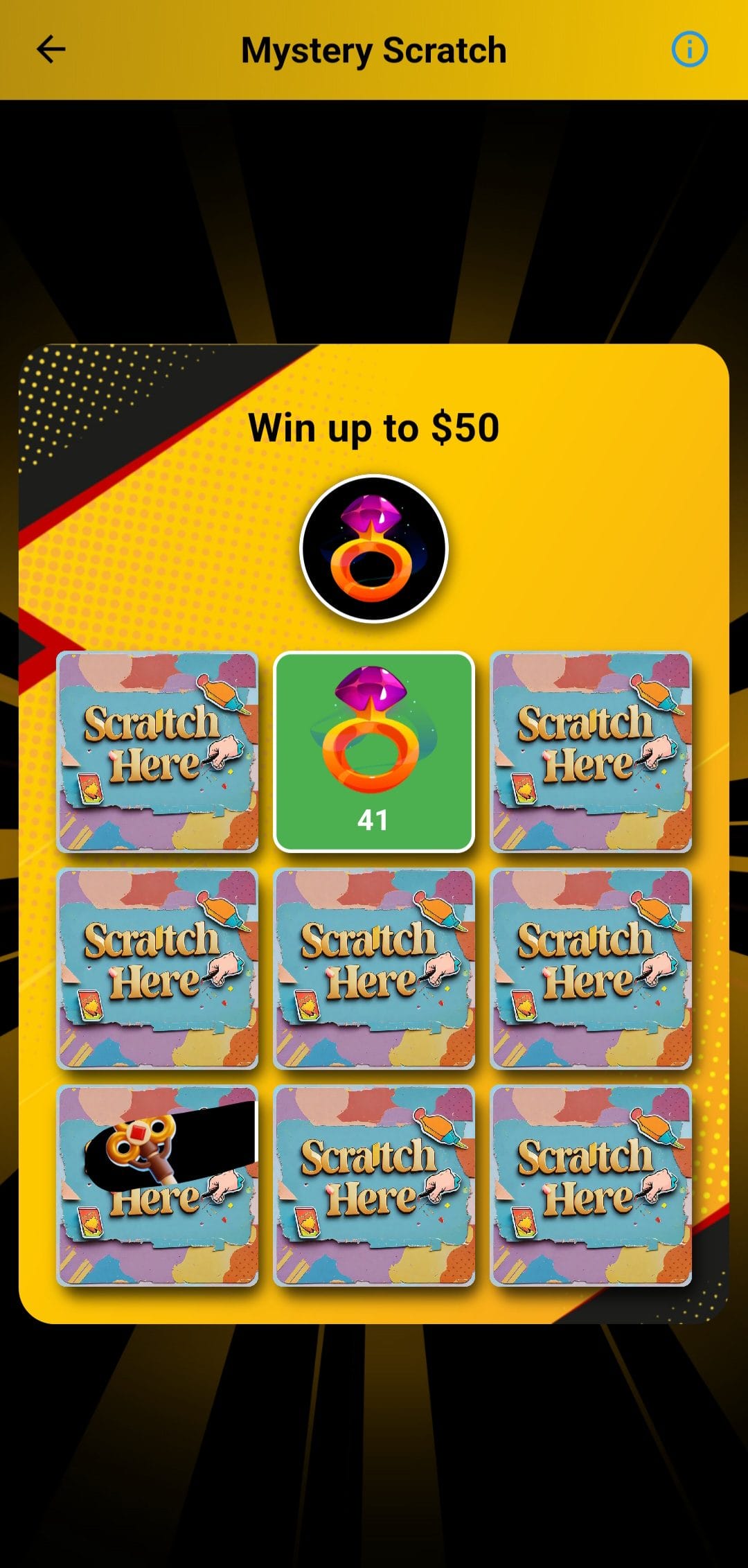 Cash Queen mystery scratchers