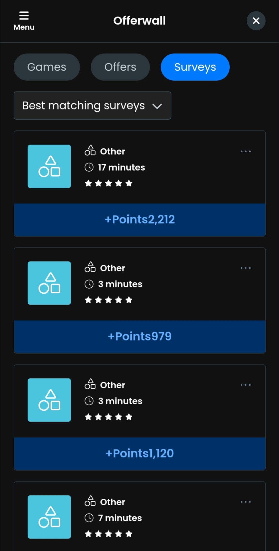 Cashing BitLabs Surveys