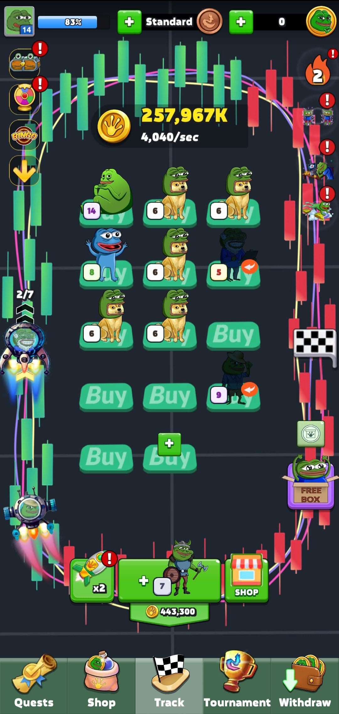Crypto PEPE match game