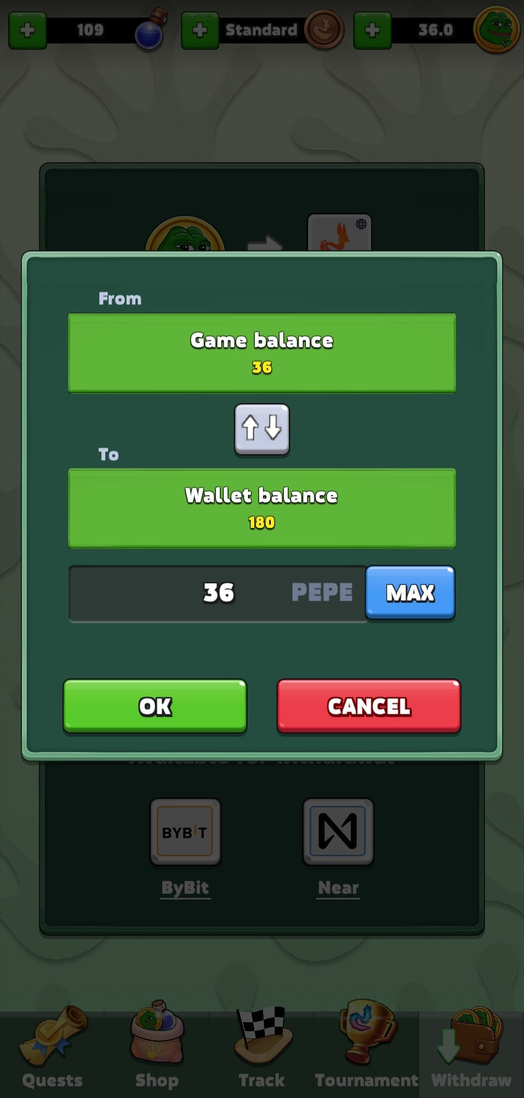 Crypto PEPE crypto wallet