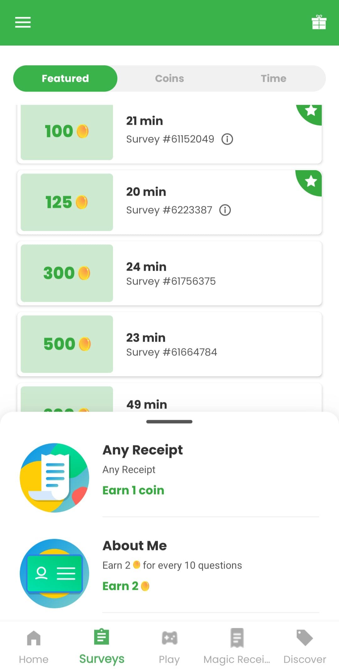 Easy Bucks take surveys