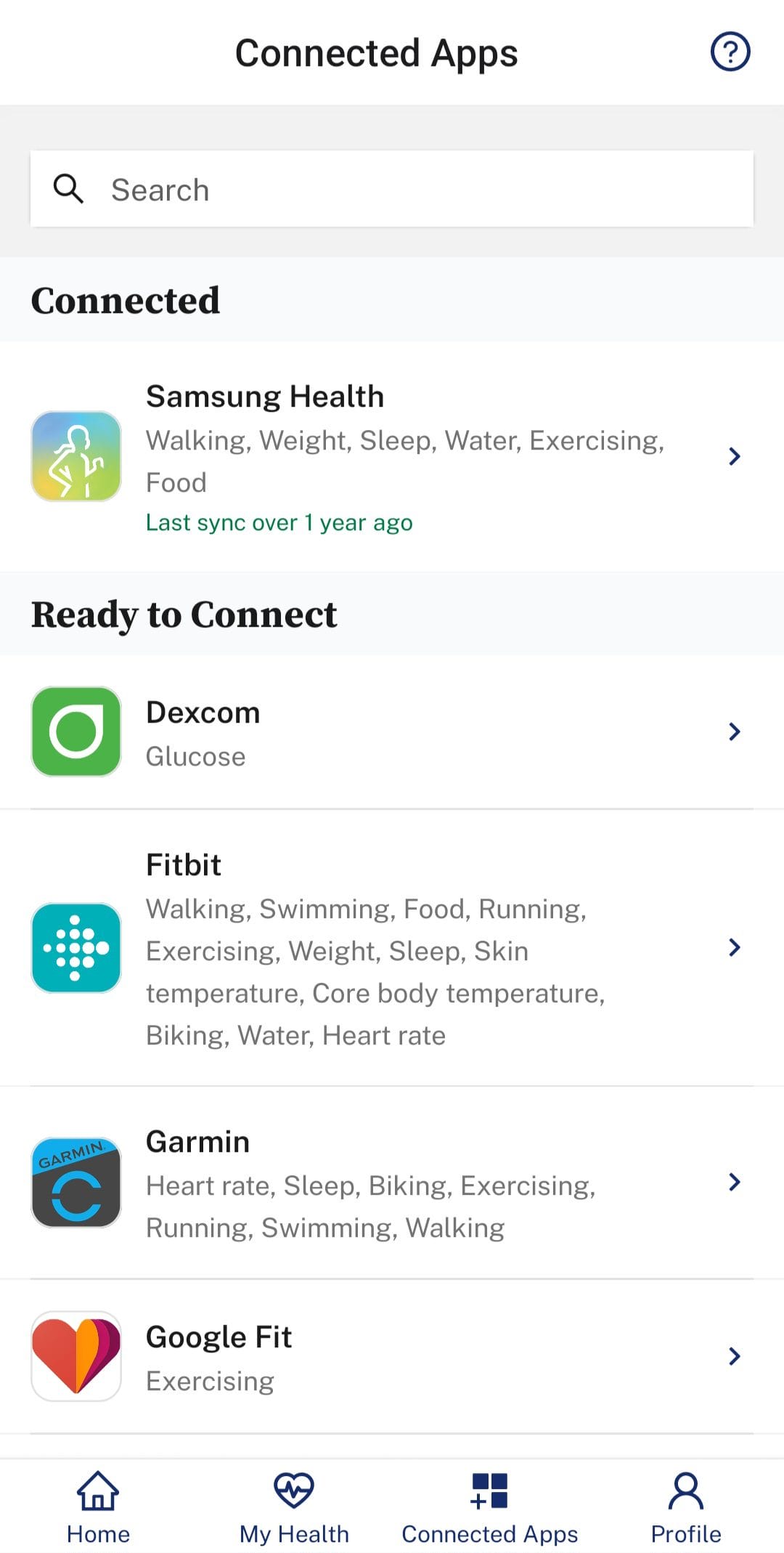 Evidation connect apps