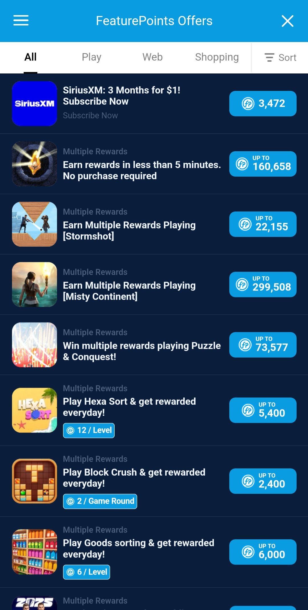 FeaturePoints download apps