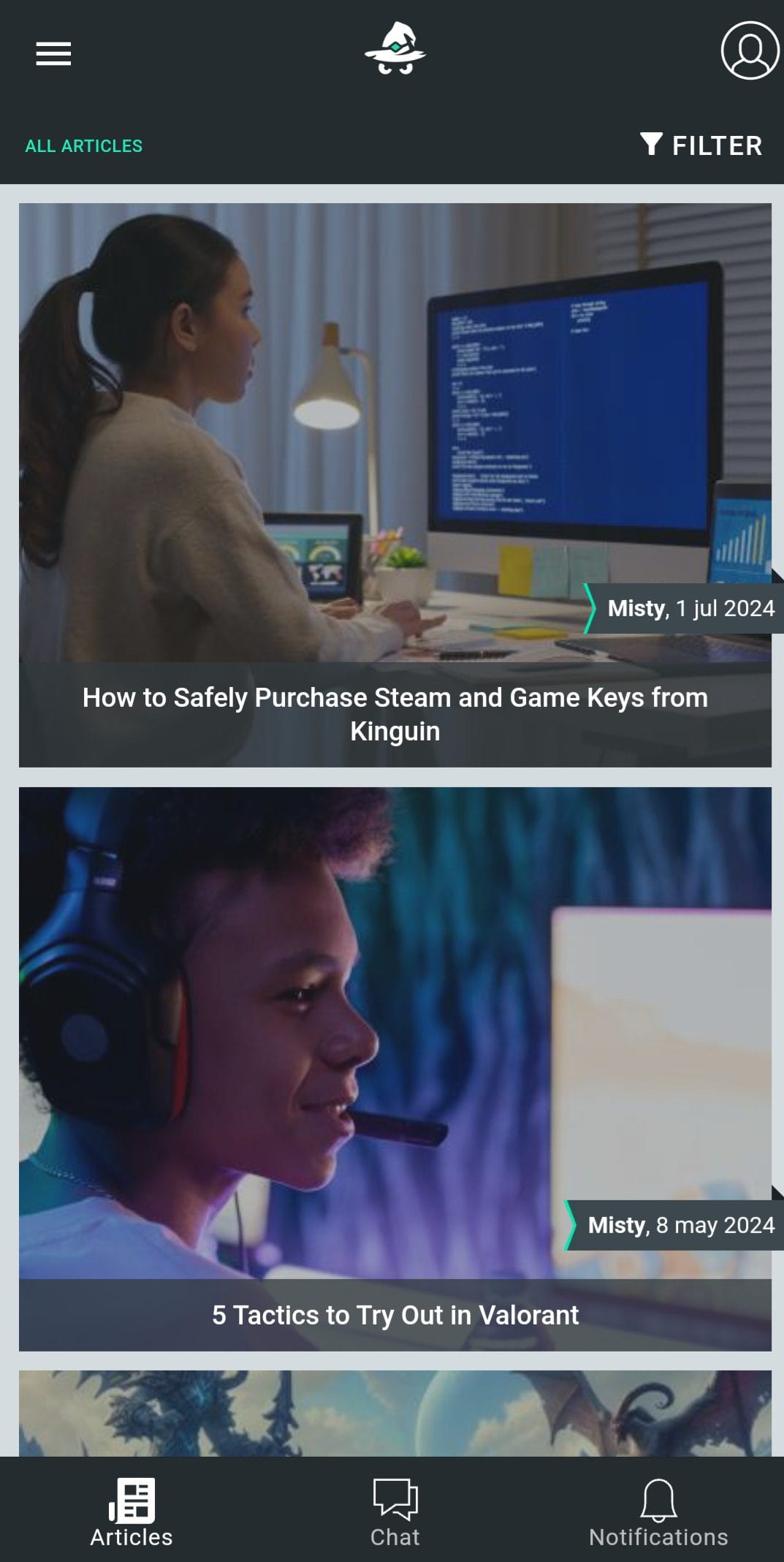 Gamehag read articles