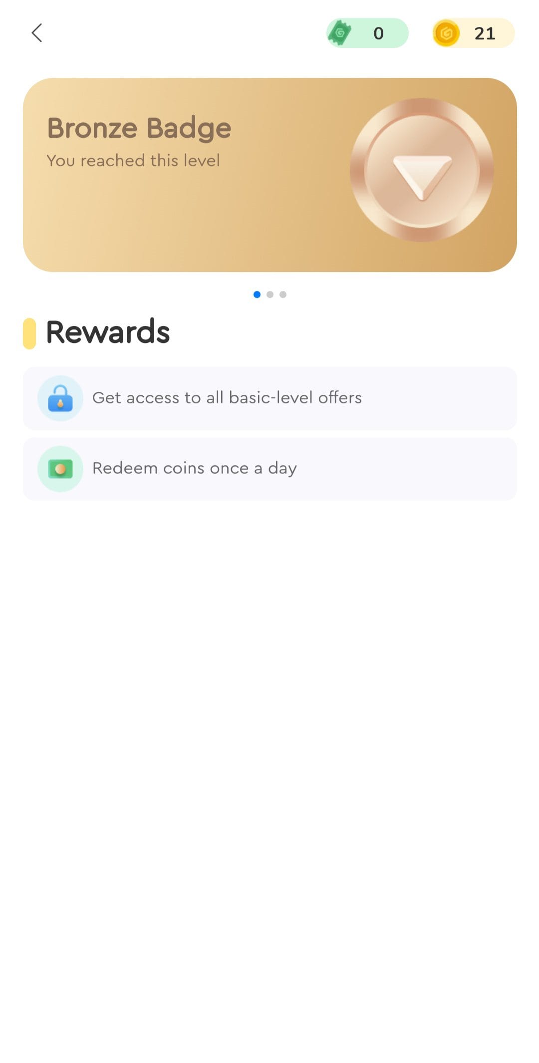 Gappx bronze badge level