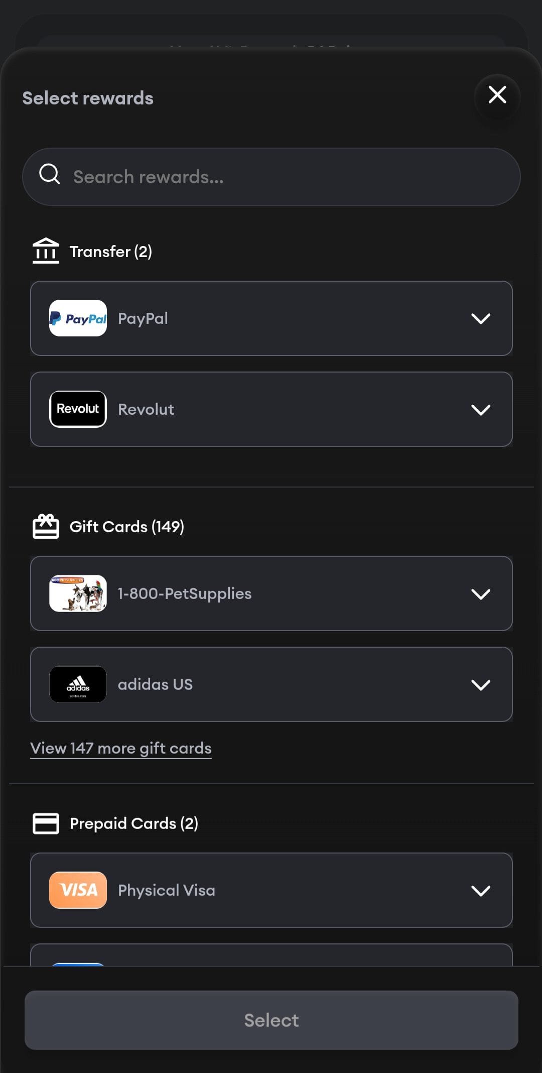 Hey Cash cashout options