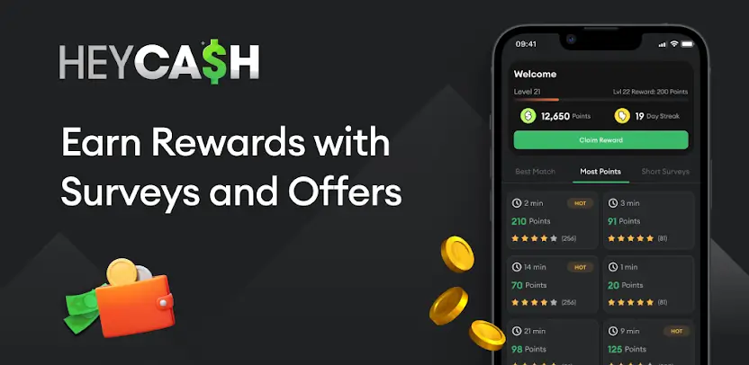 HeyCash Referral Codes – Surveys for Money