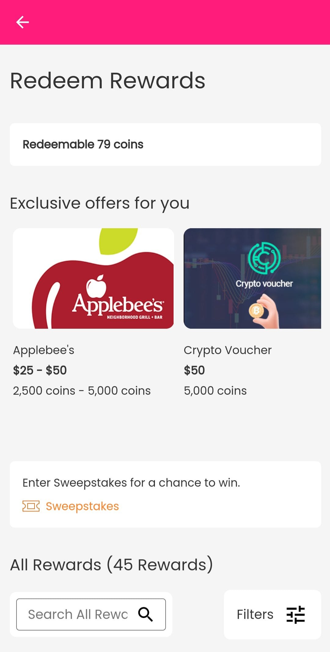 Poll Pay cashout options
