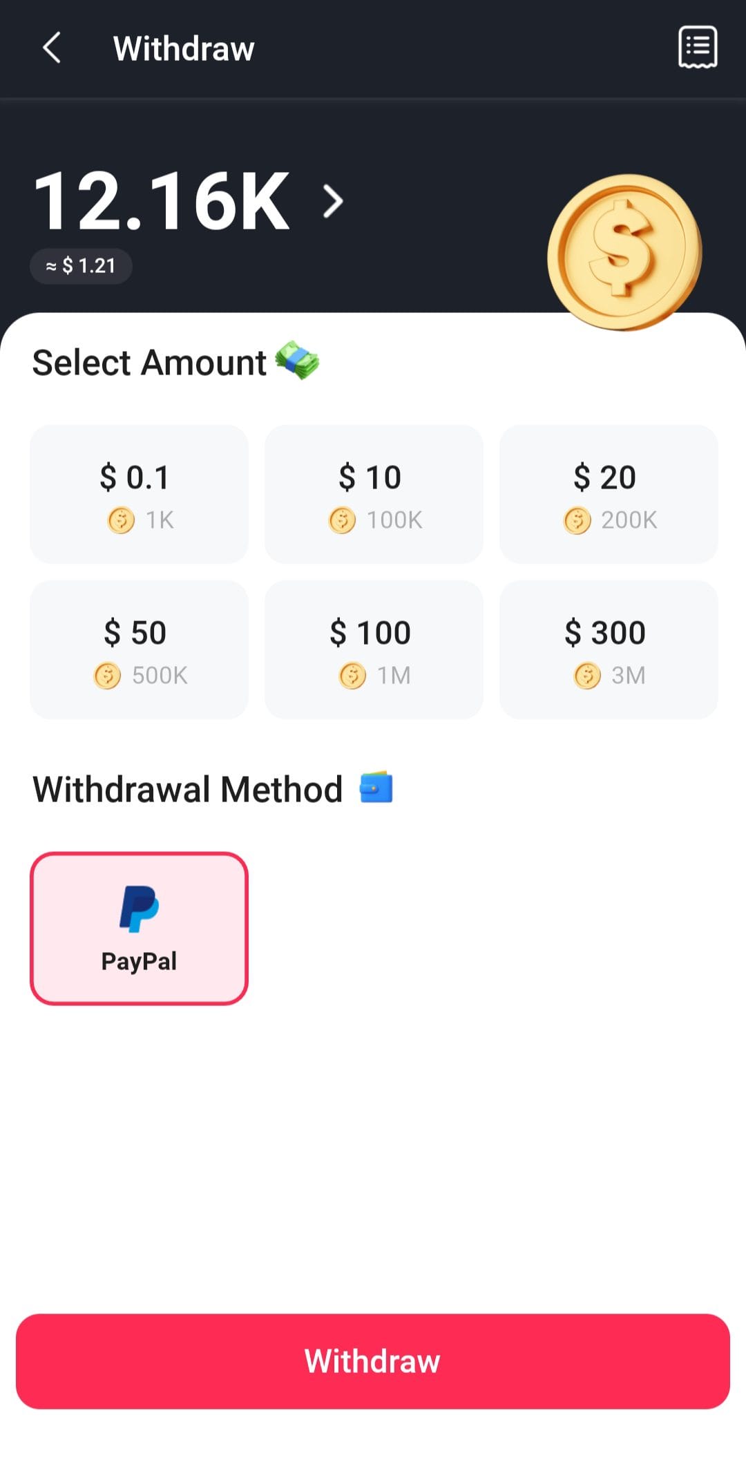 Reel Rush cashout options
