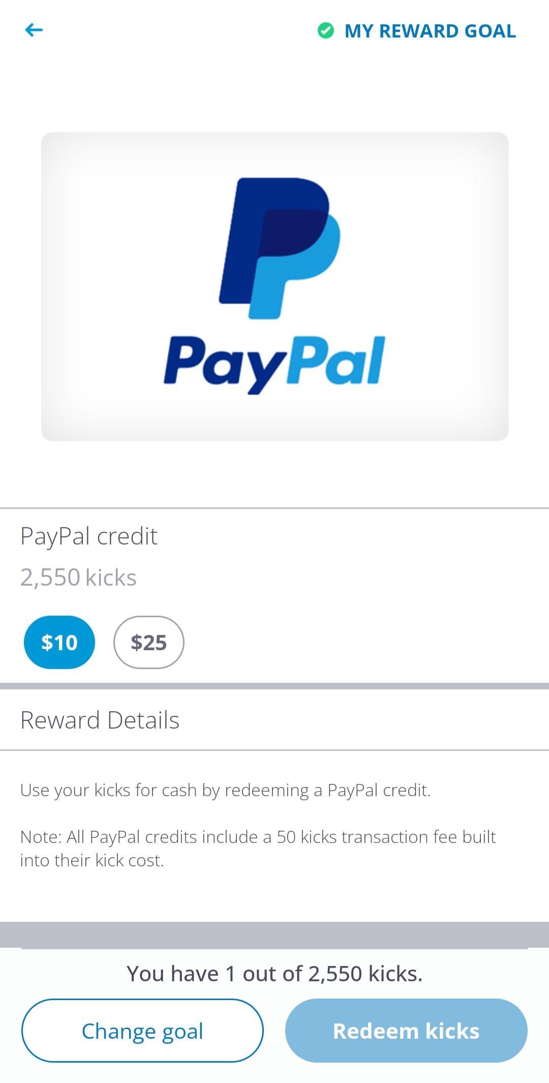 Shopkick paypal