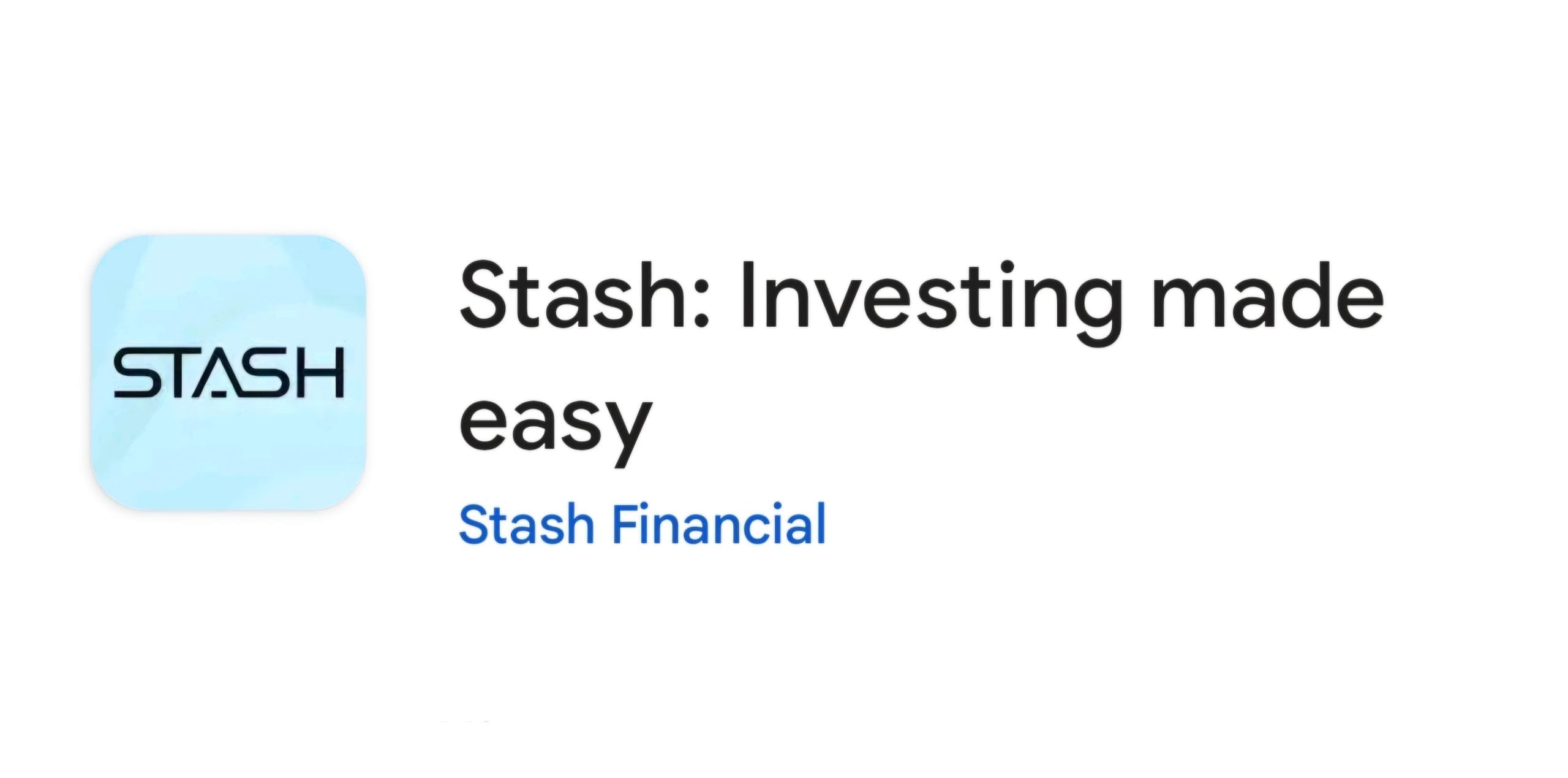 Stash app
