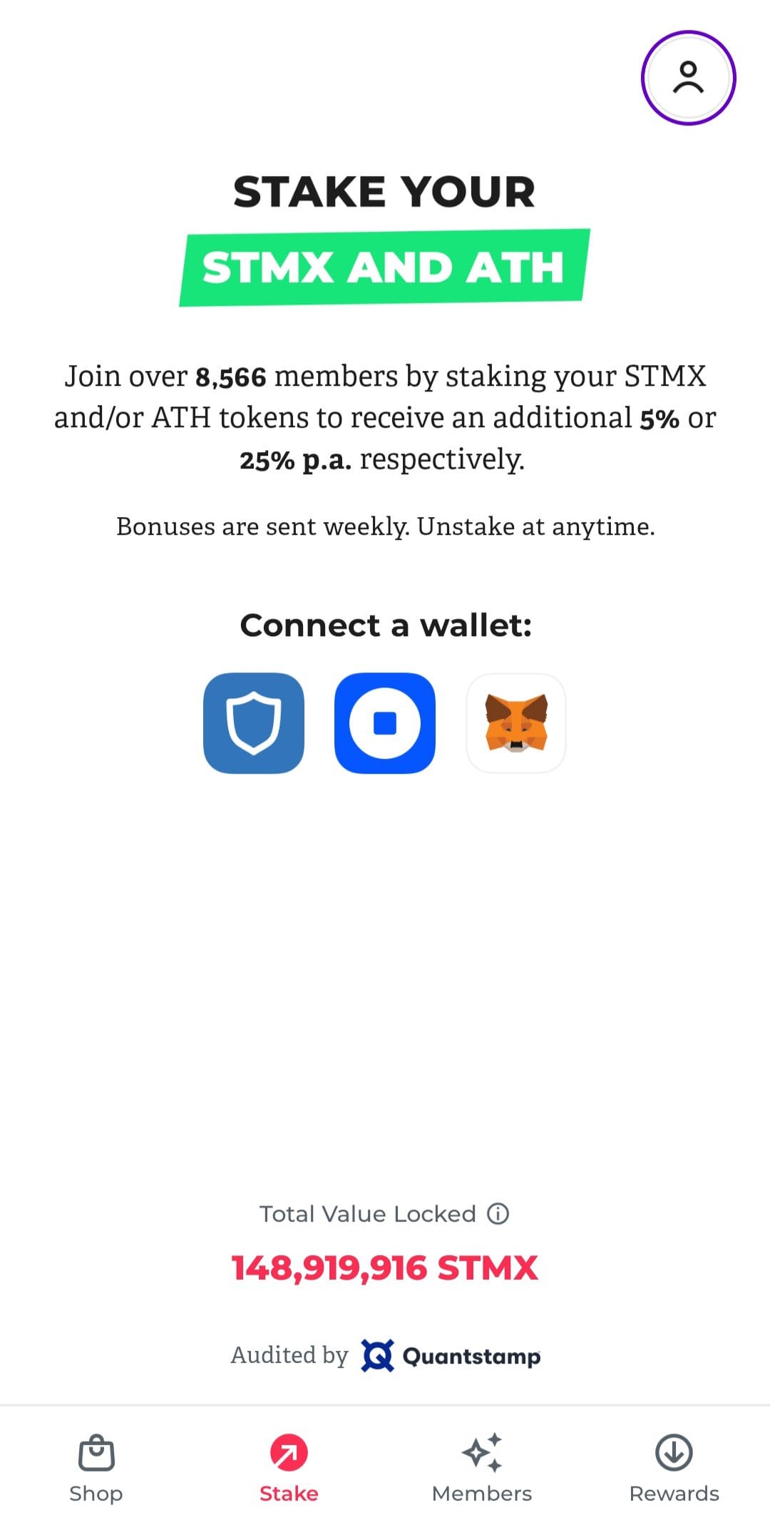 StormX stake your cashback