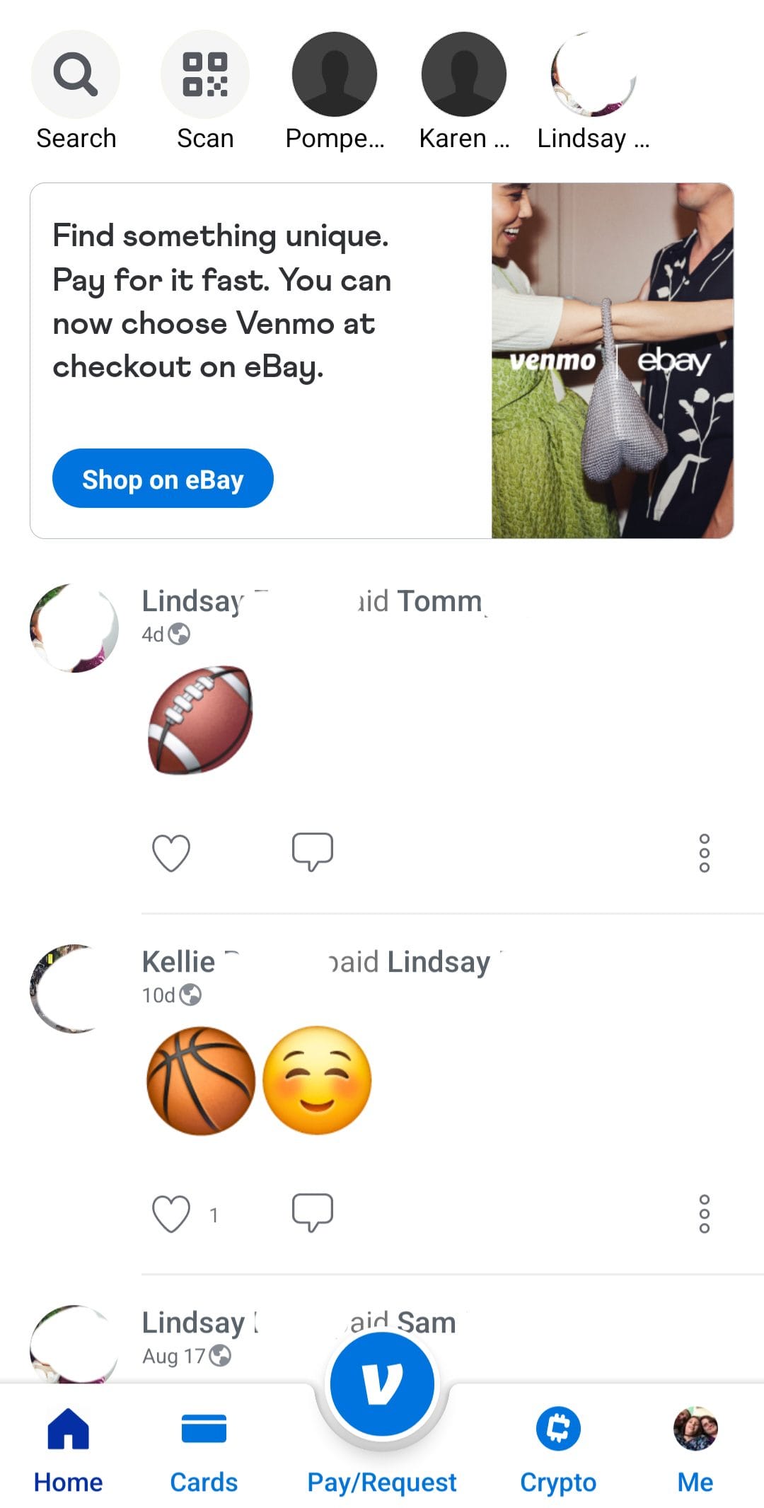 Venmo send money