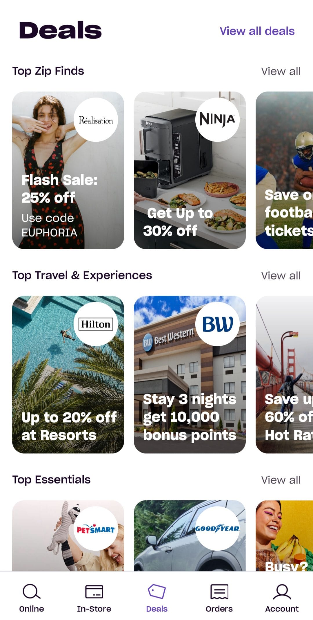 Zip deals